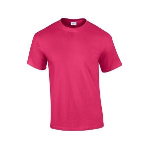 Ultra Bawełniana Koszulka Unisex Dla Dorosłych. Czerwone bluzki GILDAN, xl, bez wzorów, z bawełny, sportowe, bez kołnierzyka, bez ramiączek. Za 34,99 zł.