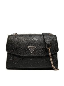 Guess Torebka HWPG93 49210 Czarny. Czarne torebki klasyczne Guess, z aplikacjami, ze skóry, bez dodatków. Za 329,99 zł.