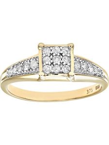 Revoni Złoty pierścionek z diamentami rozmiar: 48. Żółte pierścionki Revoni, z diamentem, złote. Za 2 284,45 zł.