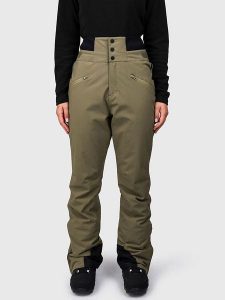 Brunotti Spodnie narciarskie "Whitewater" w kolorze khaki rozmiar: S. Brązowe spodnie dresowe Brunotti, m, bez wzorów, narciarskie. Za 304,99 zł.