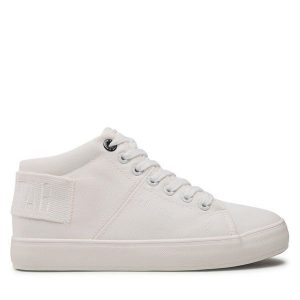 Tenisówki Big Star Shoes. Białe trampki BIG STAR SHOES, bez wzorów, bez zapięcia. Za 99,99 zł.