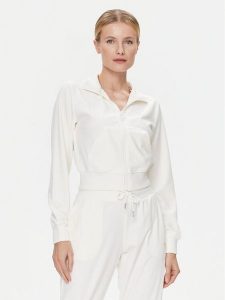 Guess Bluza V3BQ22 KBXI2 Écru Regular Fit. Bluzy Guess, xl, z aplikacjami, z syntetyku, bez kaptura. Za 179,99 zł.
