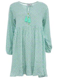 Zwillingsherz Sukienka "Rosalind" w kolorze zielonym rozmiar: L/XL. Zielone sukienki Zwillingsherz, na co dzień, l, bez wzorów, z wiskozy, bez kołnierzyka, bez ramiączek, midi, proste. Za 155,95 zł.