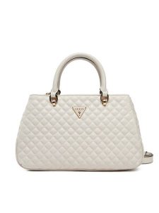Guess Torebka HWEQG9 54106 Écru. Torebki klasyczne Guess, z aplikacjami, ze skóry, bez dodatków. Za 369,99 zł.