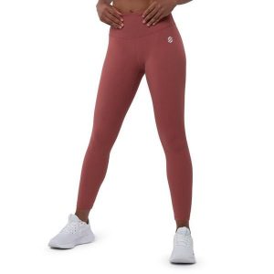 Legginsy sportowe ze średnim stanem Fitness Siroko Success. Brązowe legginsy SIROKO, bez wzorów, z elastanu. Za 106,00 zł.