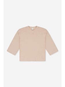 Josephine & Co Sweter "James" w kolorze beżowym rozmiar: XXL. Brązowe swetry oversize Josephine & Co, xxl, bez wzorów, z wełny, bez ramiączek. Za 195,99 zł.