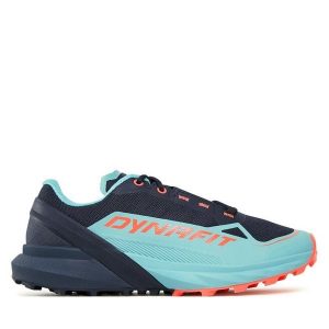 Buty do biegania Dynafit. Niebieskie buty sportowe Dynafit, bez wzorów, bez zapięcia, do biegania. Za 489,99 zł.