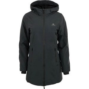 Kurtka damska Athl.dpt Ghiaia szara. Szare kurtki ZSPORT, na jesień, bez wzorów, z kapturem. Za 446,99 zł.