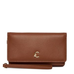 Torebka Coccinelle. Brązowe torebki klasyczne Coccinelle, bez wzorów, bez dodatków. Za 489,99 zł.