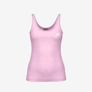 Damski tank top Head Spirit II. Czerwone topy Head, bez wzorów, sportowe, bez kołnierzyka, bez ramiączek. Za 189,00 zł.