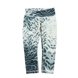 Second life - Damskie białe legginsy Wunder Under - Jak nowy. Białe legginsy LULULEMON, bez wzorów. Za 76,10 zł.