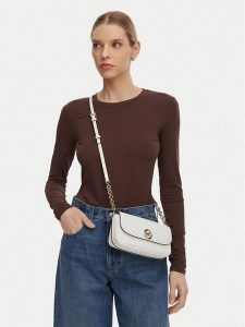 MICHAEL Michael Kors Torebka 32S6GY5C5L Biały. Białe torebki klasyczne MICHAEL Michael Kors, bez wzorów, ze skóry, bez dodatków. Za 629,99 zł.