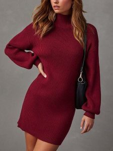 Milan Kiss Sukienka dzianinowa w kolorze czerwonym rozmiar: M. Czerwone sukienki Milan Kiss, na co dzień, m, bez wzorów, z dzianiny, bez kołnierzyka, bez ramiączek, mini, proste. Za 204,96 zł.