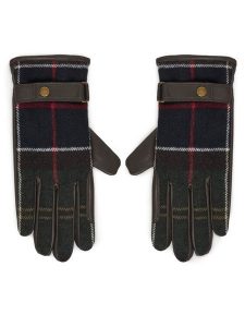 Barbour Rękawiczki Damskie Aubrey Waterproof LGL0133TN11 Zielony. Zielone rękawiczki Barbour, bez wzorów, ze skóry. Za 379,99 zł.