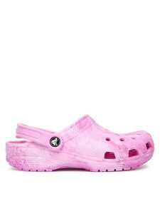 Crocs Klapki Classic Watercolor Marbled Clog 211583 Różowy. Czerwone klapki Crocs, bez wzorów, z tworzywa sztucznego, bez obcasa. Za 179,99 zł.