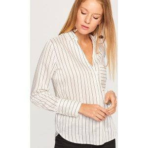 Koszula w paski - Biały. Koszule marki Reserved. Za 39,99 zł.