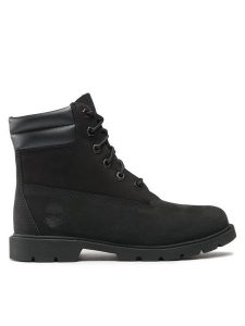 Timberland Trapery Linden Woods Wp 6 Inch TB0A156S0011 Czarny. Czarne buty zimowe Timberland, z nubiku, bez obcasa, bez zapięcia. Za 849,99 zł.