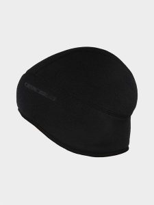 4F Czapka w kolorze czarnym rozmiar: L/XL. Czarne czapki 4f, bez wzorów, z materiału. Za 61,46 zł.