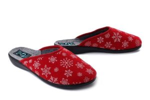 ADANEX 29108 DIL3FF czerwony, kapcie damskie. Czerwone kapcie Adanex, bez wzorów. Za 41,99 zł.
