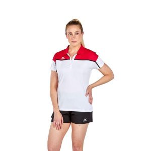 Damska koszulka polo Erima Change. Białe bluzki Erima, bez wzorów, eleganckie, bez kołnierzyka, bez ramiączek. Za 206,50 zł.