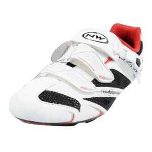 Damskie Buty Kolarskie Starlight. Białe buty trekkingowe Northwave, bez zapięcia. Za 230,99 zł.