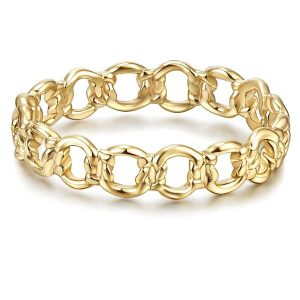 Glanzstücke München Srebrny pierścionek srebro wysokiej próby żółte złoto Pierścionki 1 ct Damski. Szare pierścionki Glanzstücke München, srebrne. Za 209,99 zł.