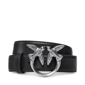 Pasek Damski PINKO. Czarne paski Pinko, bez wzorów. Za 339,99 zł.