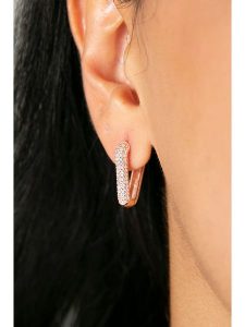 Lodie Silver Srebrne kolczyki z cyrkoniami rozmiar: onesize. Szare kolczyki Lodie Silver, z cyrkonią, srebrne. Za 147,95 zł.