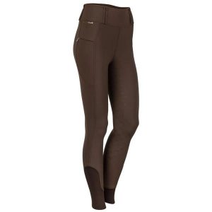 Damskie legginsy jeździeckie z pełną przyczepnością Harry's Horse Equitights Cla. Brązowe legginsy HARRYS HORSE, bez wzorów, z elastanu, z podwyższonym stanem. Za 321,00 zł.