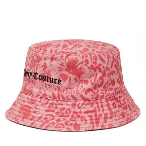 Kapelusz Juicy Couture. Czerwone kapelusze Juicy Couture, bez wzorów. Za 99,99 zł.