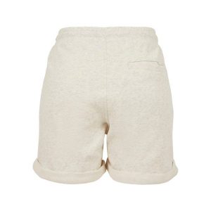 Szorty damskie Urban Classics beach terry (duże rozmiary). Szare szorty Urban Classics, bez wzorów, eleganckie. Za 175,50 zł.