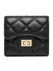 MEXX Portfel CEO-MEXX-W1-003-SS26 Czarny. Czarne portfele Mexx, bez wzorów, ze skóry. Za 59,99 zł.