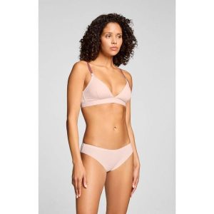 Puma figi damskie Invisible Cotton 2-pak Jasnoróżowe. Czerwone figi Puma, bez wzorów, z bawełny. Za 156,20 zł.