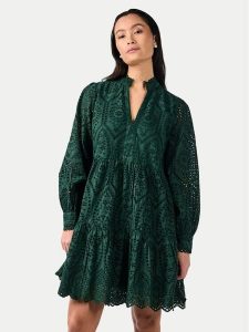 YAS Sukienka codzienna Holi 26027162 Zielony Regular Fit. Zielone kombinezony YAS, s, bez wzorów, z bawełny, bez kołnierzyka, bez ramiączek. Za 229,99 zł.