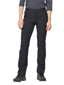 Jack Wolfskin Spodnie funkcyjne "Geigelstein" - Slim fit - w kolorze czarnym rozmiar: 44. Czarne spodnie dresowe Jack Wolfskin, bez wzorów, outdoorowe. Za 210,81 zł.
