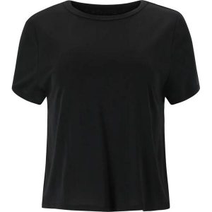 Koszulka damska Athlecia Sisith. Czarne koszulki sportowe Athlecia, bez wzorów, bez ramiączek. Za 139,00 zł.