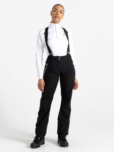 Dare 2b Spodnie narciarskie "Effused II" w kolorze czarnym rozmiar: 46. Czarne spodnie dresowe Dare 2b, bez wzorów. Za 217,23 zł.