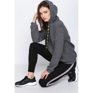 Ciemnoszara Bluza Behind Me. Bluzy marki 4f. Za 39,99 zł.