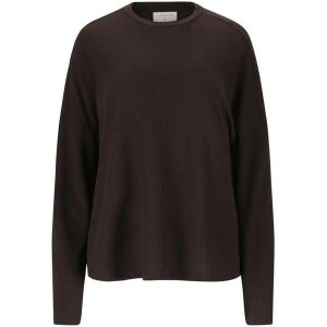 Bluza damska Athlecia Cardall. Brązowe bluzy Athlecia, bez wzorów, bez kaptura. Za 239,50 zł.