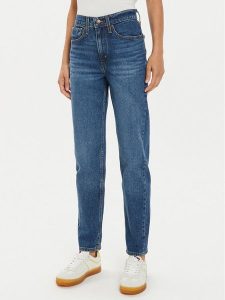 Levi's® Jeansy 80's A3506-0015 Granatowy Mom Fit. Niebieskie jeansy bez wzorów, z bawełny. Za 439,99 zł.