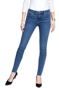 SPODNIE DAMSKIE WRANGLER SKINNY SUNDAY BLUES W28LJHTL8 112128394. Rurki Wrangler, z jeansu. Za 199,99 zł.