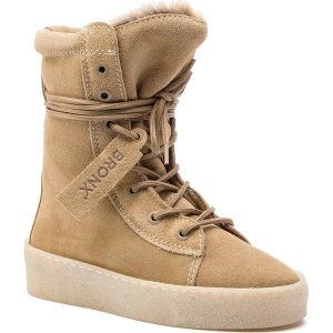 Botki BRONX - 46995-C BX1418 Camel/Beige 908. Botki marki Bronx. W wyprzedaży za 279,00 zł.