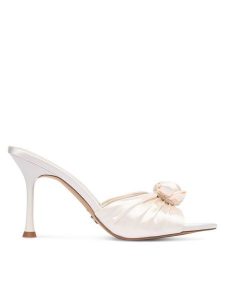 Aldo Klapki Rosalina 14298613 Biały. Białe klapki ALDO, bez wzorów, z materiału, bez obcasa. Za 459,99 zł.