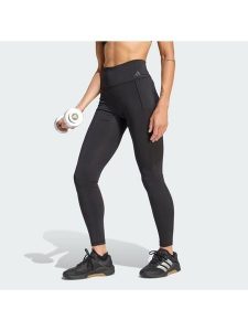 Adidas Legginsy Optime Workout KA0186 Czarny Slim Fit. Czarne legginsy ADIDAS, bez wzorów, z syntetyku. Za 239,99 zł.
