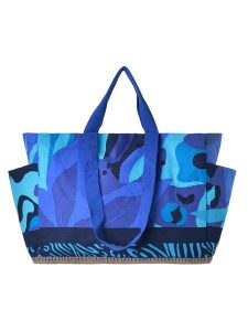 BLE Shopper bag w kolorze niebieskim - 48 x 38 x 18 cm rozmiar: onesize. Niebieskie shopper bag BLE, bez wzorów, z materiału, na ramię, bez dodatków. Za 72,45 zł.