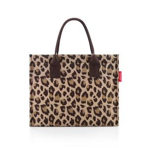 Torba daily shopper, leo macchiato. Shopper bag Reisenthel, bez wzorów, z tkaniny, na ramię, bez dodatków. Za 302,00 zł.