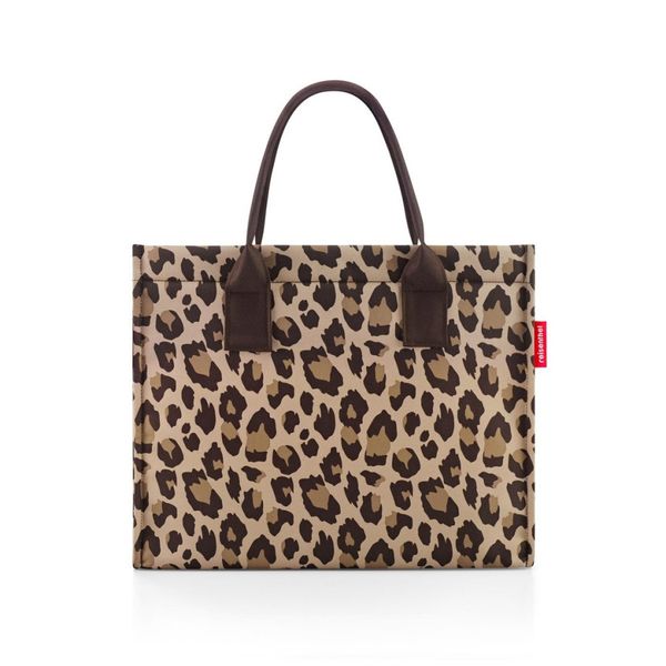 Torba daily shopper, leo macchiato. Shopper bag Reisenthel, bez wzorów, z tkaniny, na ramię, bez dodatków. Za 302,00 zł.
