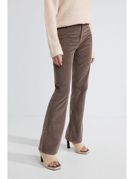 Josephine & Co Dżinsy "Alessandro" - Flare fit - w kolorze brązowym rozmiar: 40. Brązowe jeansy Josephine & Co, bez wzorów. Za 253,54 zł.