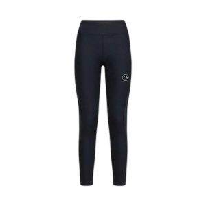 Damskie legginsy La Sportiva Triumph. Czarne legginsy La Sportiva, bez wzorów, z elastanu, długie. Za 351,50 zł.