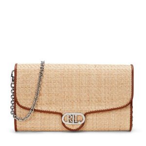 Torebka LAUREN RALPH LAUREN. Brązowe torebki klasyczne Lauren Ralph Lauren, bez wzorów, bez dodatków. Za 579,99 zł.